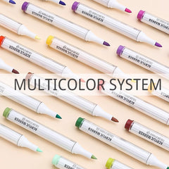 Acrylic Marker Drawing Graffit Art Supplies Color Markers Highlighters Stationery