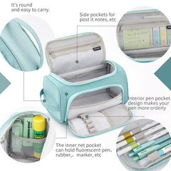 Big Capacity Pencil Case High Large Storage Pouch Marker Pen Case