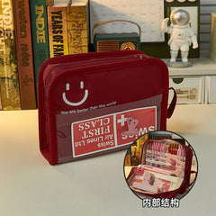 Big Capacity Pencil Case Mesh Compartments Large Pencil Pouch Pen Bag