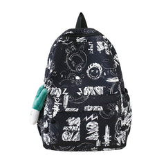 Back To School Interior Zipper Pocket Backpacks Casual Softback Backpack