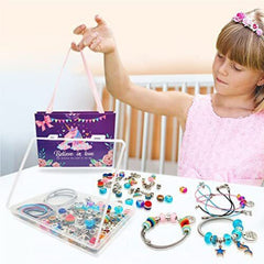 Unicorn Charm Jewelry Making Kit Children's Bracelet Set