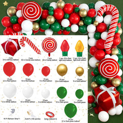 Christmas Balloon Garland Arch kit 1pcs