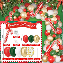 Christmas Balloon Garland Arch kit 1pcs
