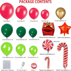 Christmas Balloon Garland Arch kit 1pcs