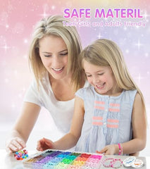 Clay Beads Bracelet Making Kit 72ColorsWith Charms for Jewelry Making, Crafts Gifts