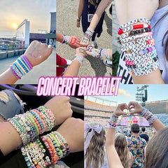 Clay Beads Bracelet Making Kit 72ColorsWith Charms for Jewelry Making, Crafts Gifts