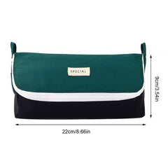 Large Capacity Zipper Closure Pencil Pouch Travel Storage Bag