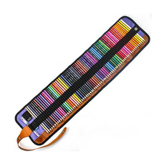 Professional Colored Pencil Set 72 Color Oil Color Pencil Roller Curtain Set