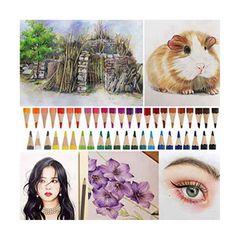 Professional Colored Pencil Set 72 Color Oil Color Pencil Roller Curtain Set