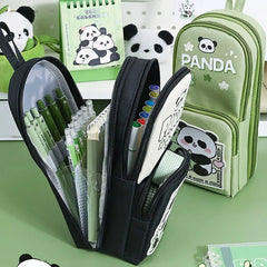 Big Capacity Pencil Case 3D Stand-up Pencil Case Pouch Stationery Organizer Bag