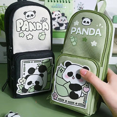 Big Capacity Pencil Case 3D Stand-up Pencil Case Pouch Stationery Organizer Bag