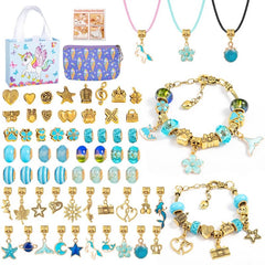 DIY Charms for Bracelet Making Set With Bracelet Necklace