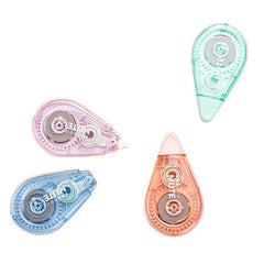 4pcs Homework Correction Tape High-capacity 12 Meters Length Students Test Study Altered Tape Set