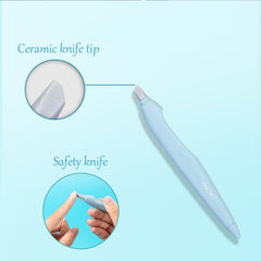 Deli Ceramic Utility Knife For Art Precision Carving Knife Stationery
