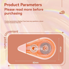 4pcs Homework Correction Tape High-capacity 12 Meters Length Students Test Study Altered Tape Set