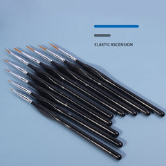 Detailing Brush Set 9pcs Artist Fine Tips Paint Brushes Set