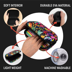 Flowers Pencil Box for Girls Large Capacity Pencil Pouch Pencil Bag