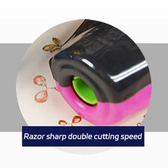 2pcs Set Students Portable Pencil Sharpener Adjustable Single Hole