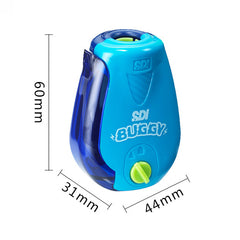 2pcs Set Students Portable Pencil Sharpener Adjustable Single Hole