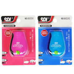 2pcs Set Students Portable Pencil Sharpener Adjustable Single Hole