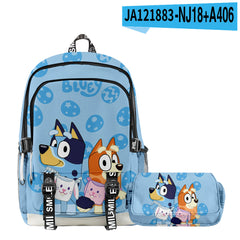 Girl Backpack 2pcs Set Fashion Cartoon Large School Students Printed Backpack