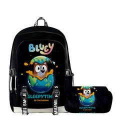 Girl Backpack 2pcs Set Fashion Cartoon Large School Students Printed Backpack