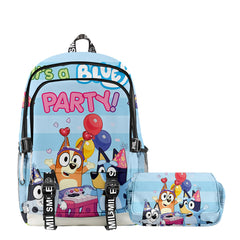 Girl Backpack 2pcs Set Fashion Cartoon Large School Students Printed Backpack
