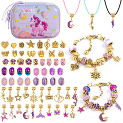 Gold Cartoon DIY Children's Bracelet Sets Women's Beaded Bracelet