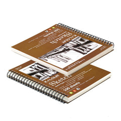 2pcs Professional Drawing Sketchbook 9*12inch100 Sheet