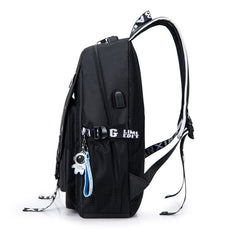 Kids Backpack Primary Astronaut School Backpack Schoolbags With USB Charge Port
