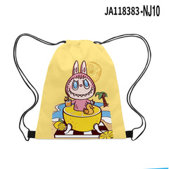 Drawstring Bag Fashion Child Backpack Travel Bags Soft Back Bag