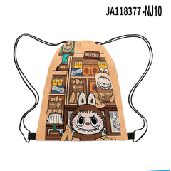 Drawstring Bag Fashion Child Backpack Travel Bags Soft Back Bag
