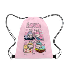 Drawstring Bag Fashion Child Backpack Travel Bags Soft Back Bag