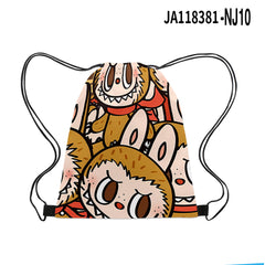Drawstring Bag Fashion Child Backpack Travel Bags Soft Back Bag
