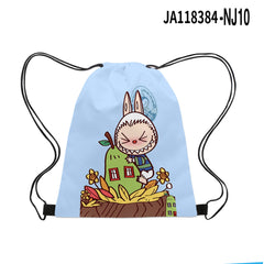 Drawstring Bag Fashion Child Backpack Travel Bags Soft Back Bag