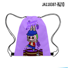 Drawstring Bag Fashion Child Backpack Travel Bags Soft Back Bag