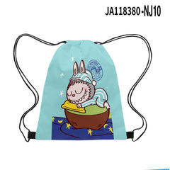 Drawstring Bag Fashion Child Backpack Travel Bags Soft Back Bag
