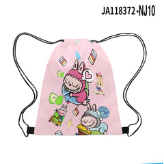 Drawstring Bag Fashion Child Backpack Travel Bags Soft Back Bag