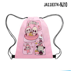 Drawstring Bag Fashion Child Backpack Travel Bags Soft Back Bag