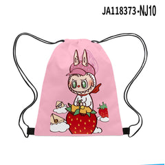 Drawstring Bag Fashion Child Backpack Travel Bags Soft Back Bag