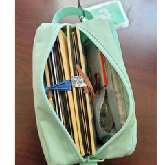 Lage Capacity Pencil Case Pencil Bag Pouch Box with Easy Grip Handle