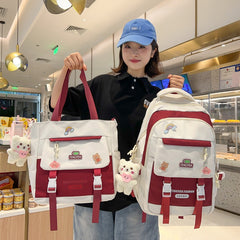 Large Capacity School Bag New Middle School Students Backpack