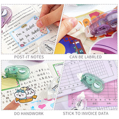 Large Capacity Strong Double-sided Tape With Tape Roller Dispenser