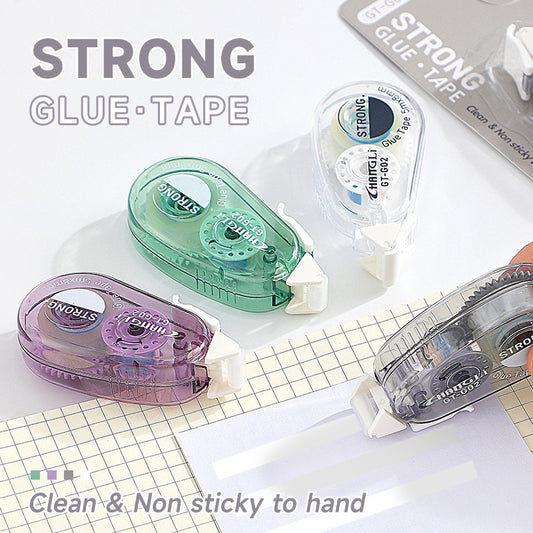 Large Capacity Strong Double-sided Tape With Tape Roller Dispenser