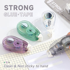 Large Capacity Strong Double-sided Tape With Tape Roller Dispenser