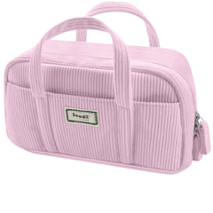 Large Pencil Case Pouch Extra Big Pencil Bag with 5 Compartments Pen Bag Wide Opening