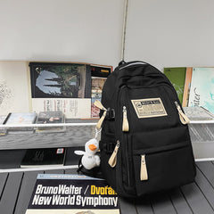 Large Capacity Backpack With Accessories Kawaii High School Middle Students Bookbag