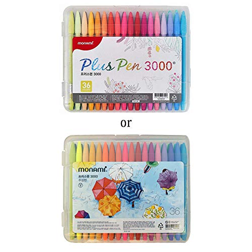 Plus Pen 3000 Felt Tip Pens Set Fine Point (0.4mm)