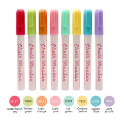 8 Pack Erasable Colors Liquid Macaron Erasable Marker