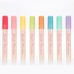 8 Pack Erasable Colors Liquid Macaron Erasable Marker